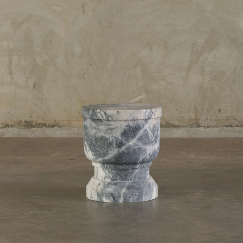 PORTUGUESE MARBLE SIDE TABLE